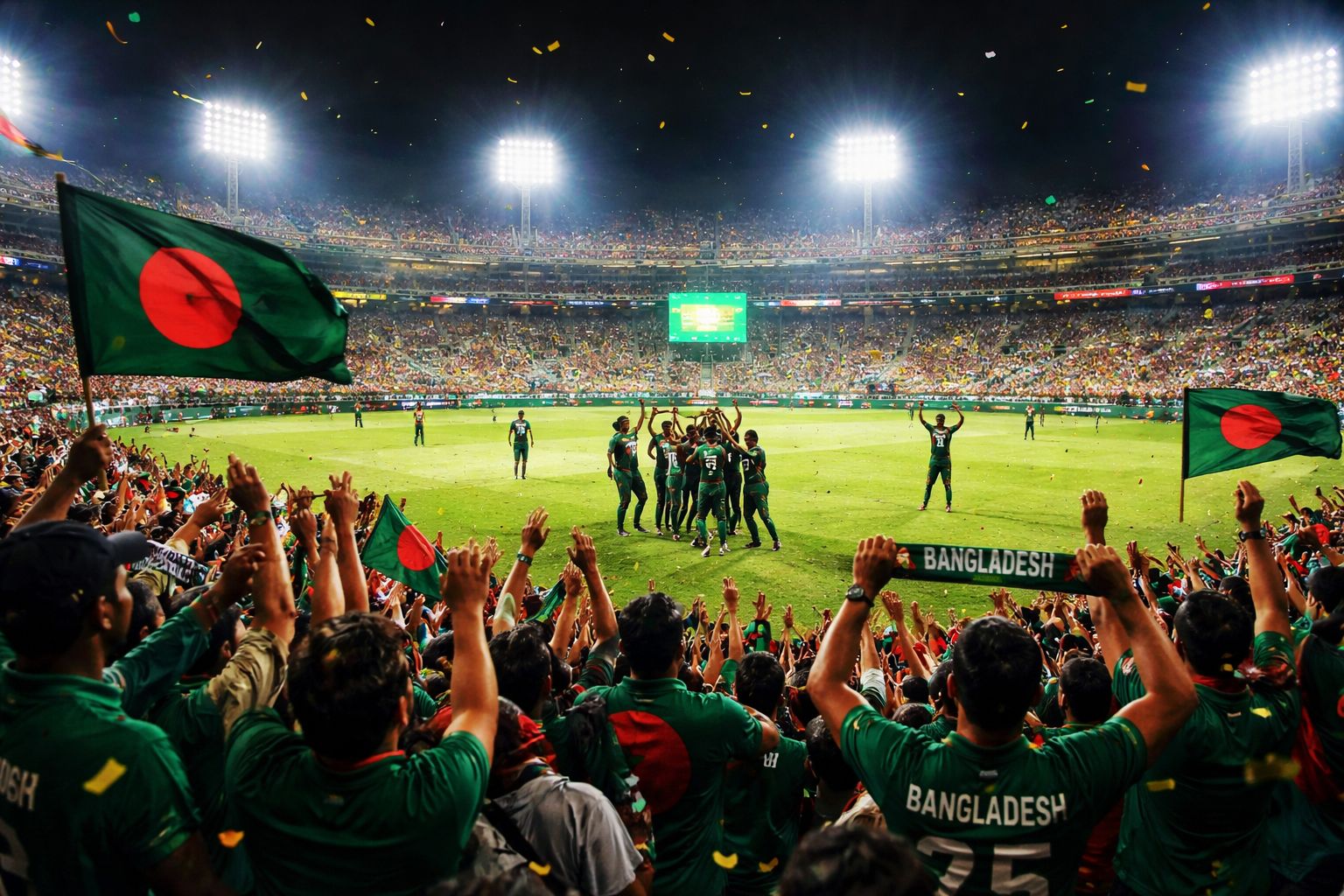 Passionate Bangladeshi punter using laptop and mobile device at home while enjoying live cricket coverage and placing stakes on GV88
